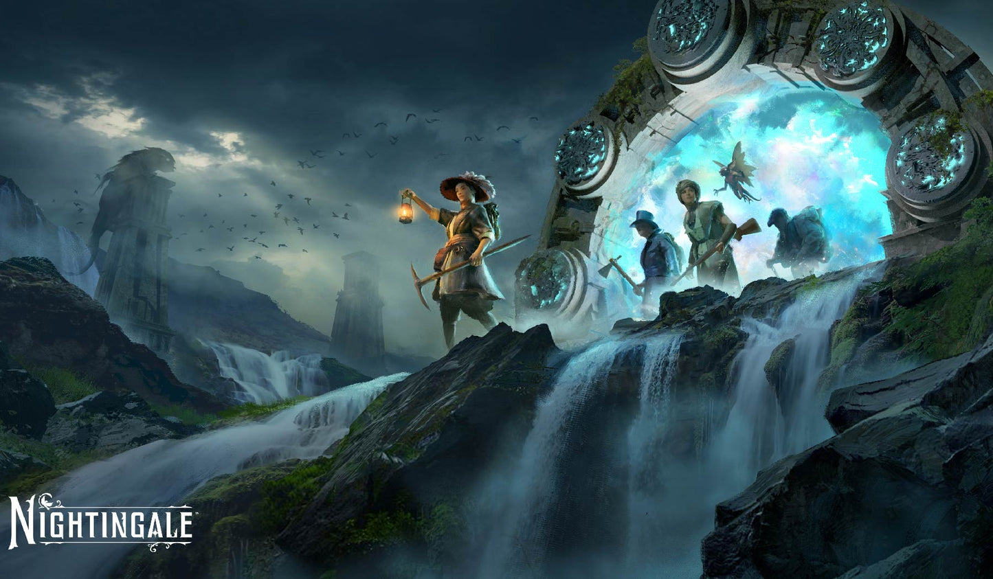 Survivors Beyond the Rift Digital Artwork