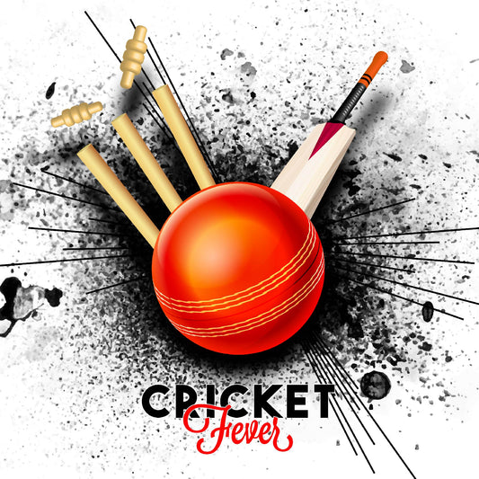 Cricket Themed Digital Artwork