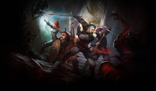 Monster Slayers Fantasy Digital Artwork