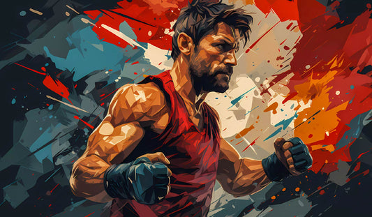 Boxing Digital Artwork – The Spirit of a Fighter