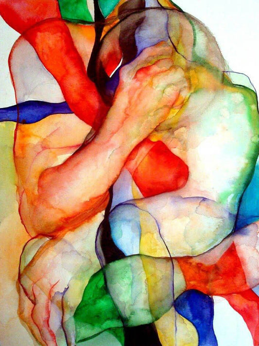 Luxury Digital Artwork of Human Emotions