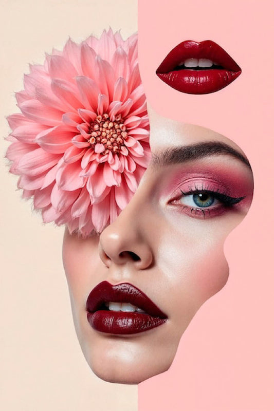 Pink Bloom Aesthetic Digital Artwork
