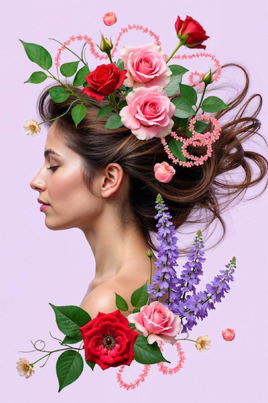 Feminine Beauty Digital Artwork