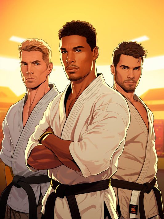 Martial Arts Champions Digital Artwork